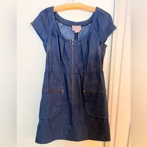 Phoebe Couture Jean Dress Size 8